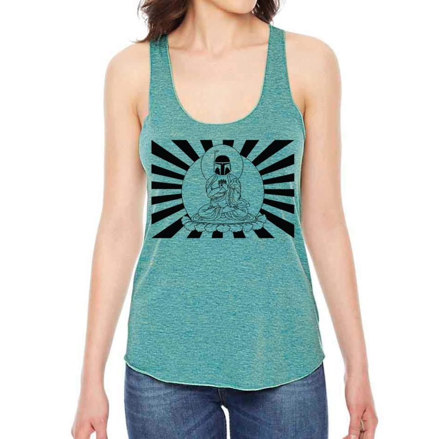 Boba Fett Buddha Women's Tank Top