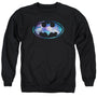 Batman-Galaxy 2 Signal - Adult Sweater - Black - L