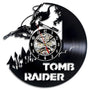 TOMB RAIDER HANDMADE VINYL WALL CLOCK - Hollywood Box