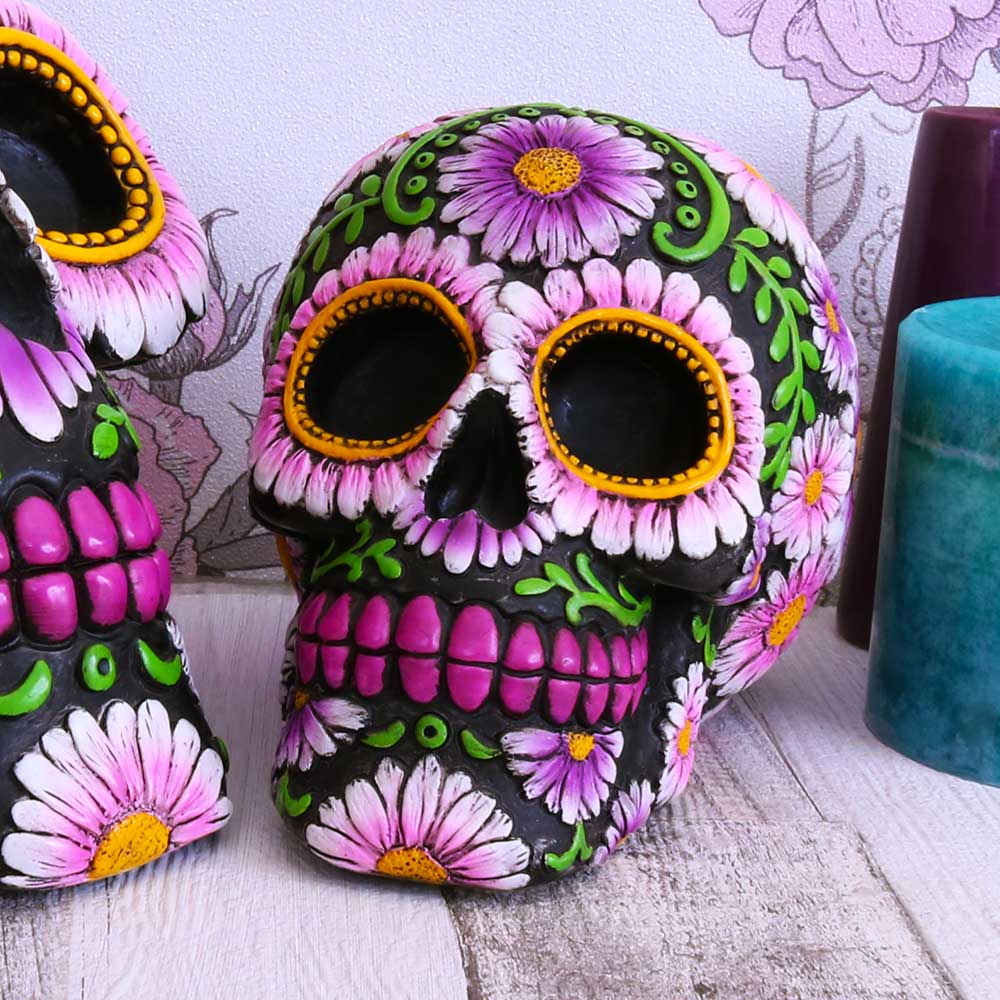 Sugar Petal Calavera Skull 14.5cm