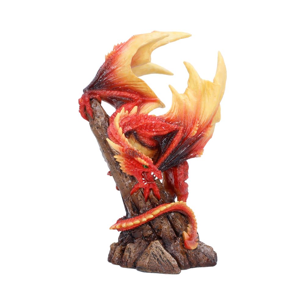 Vermilion Inferno Dragon Figurine 22.5cm