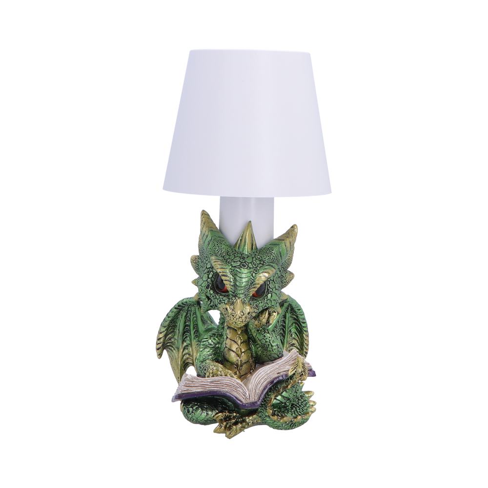 Green Book Dragon Lamp 24.4cm