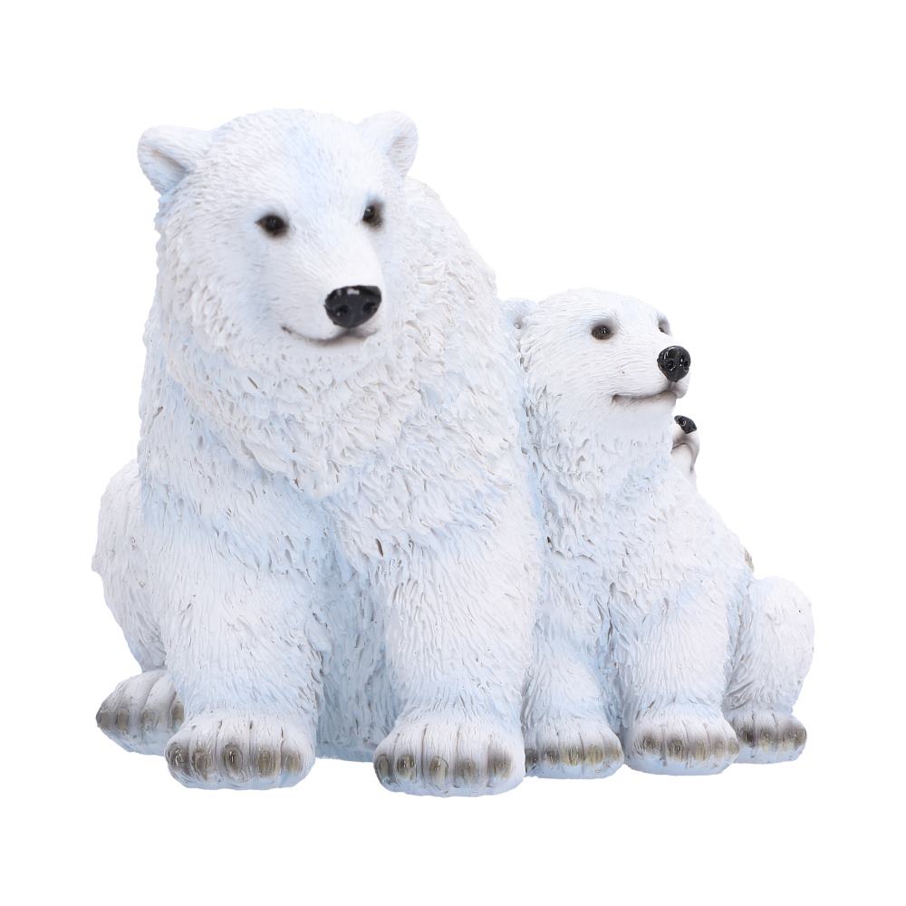 Polar Bear Family Figurine 11.2cm