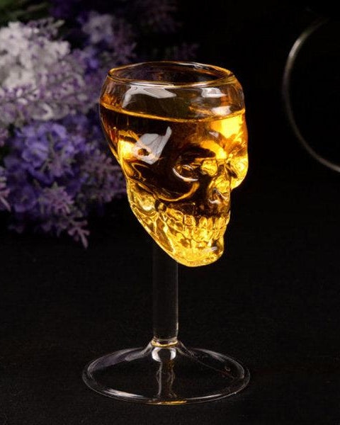 Unique Skull Wine Glass - Hollywood Box