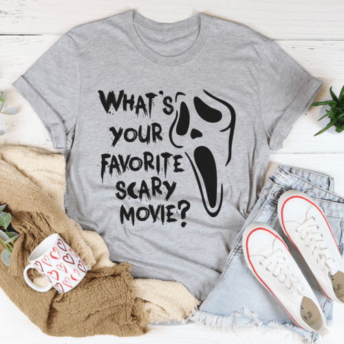 What's Your Favorite Scary Movie Tee