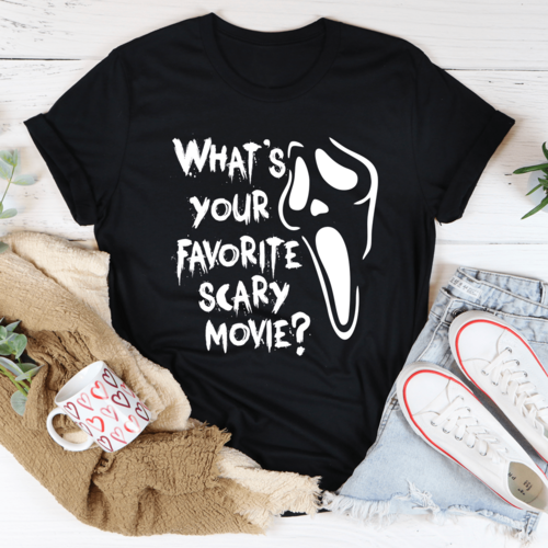 What's Your Favorite Scary Movie Tee