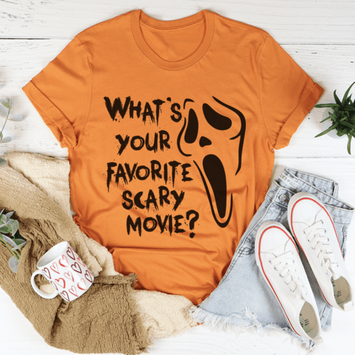 What's Your Favorite Scary Movie Tee