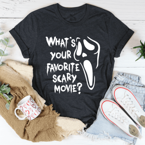 What's Your Favorite Scary Movie Tee