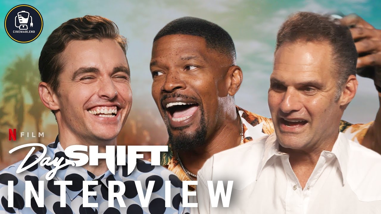 ‘Day Shift’ Interviews with Jamie Foxx, Dave Franco and Director J.J. Perry