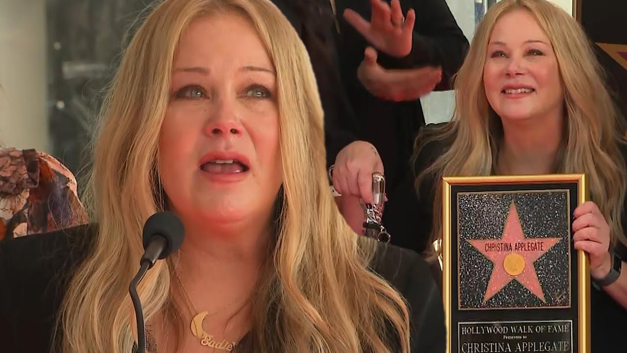 Christina Applegate's Emotional Walk of Fame Speech