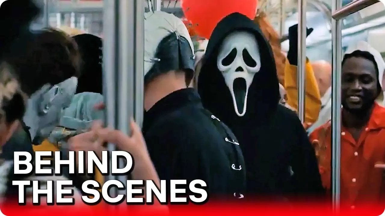 SCREAM VI (2023) Behind-the-Scenes Ghostface in New York