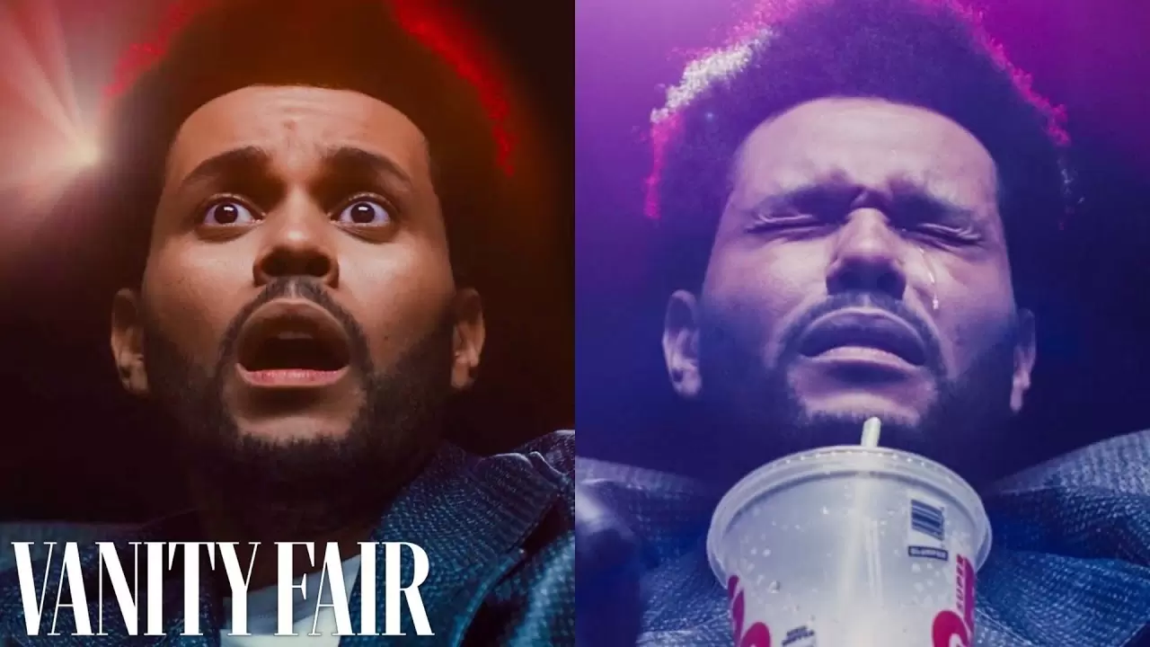 The Weeknd Shows His Range of Emotion While Watching Movies