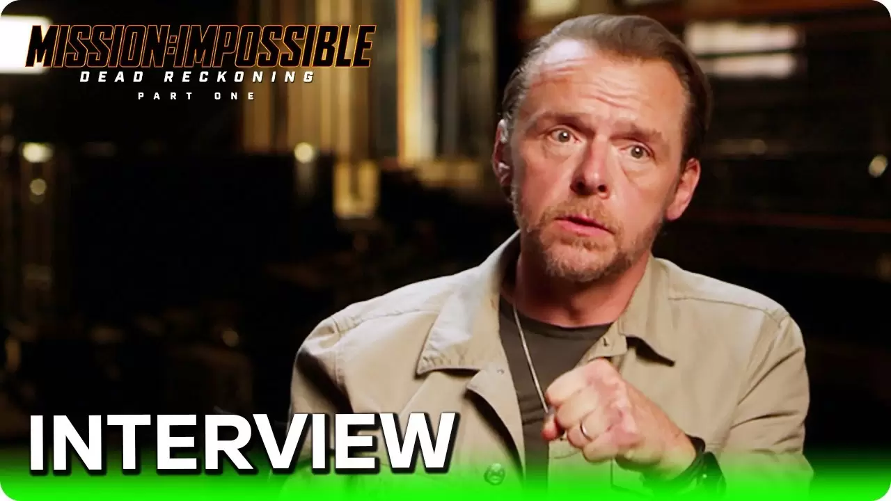 MISSION: IMPOSSIBLE - DEAD RECKONING - Part One (2023) Simon Pegg On-Set Interview