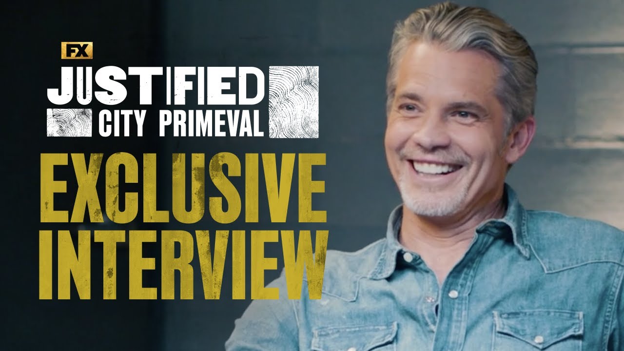 Exclusive Interview with Timothy Olyphant and Boyd Holbrook | Justified: City Primeval 