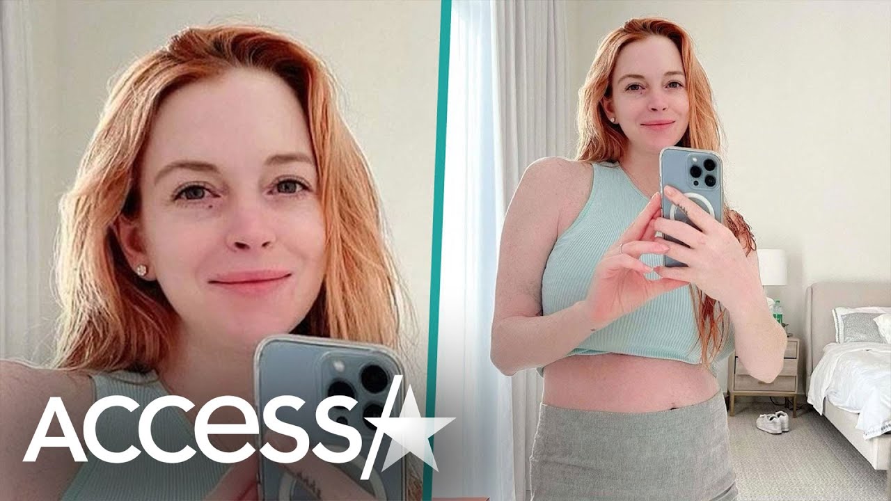 Lindsay Lohan Shares Photo In Postpartum Underwear Weeks After Giving Birth