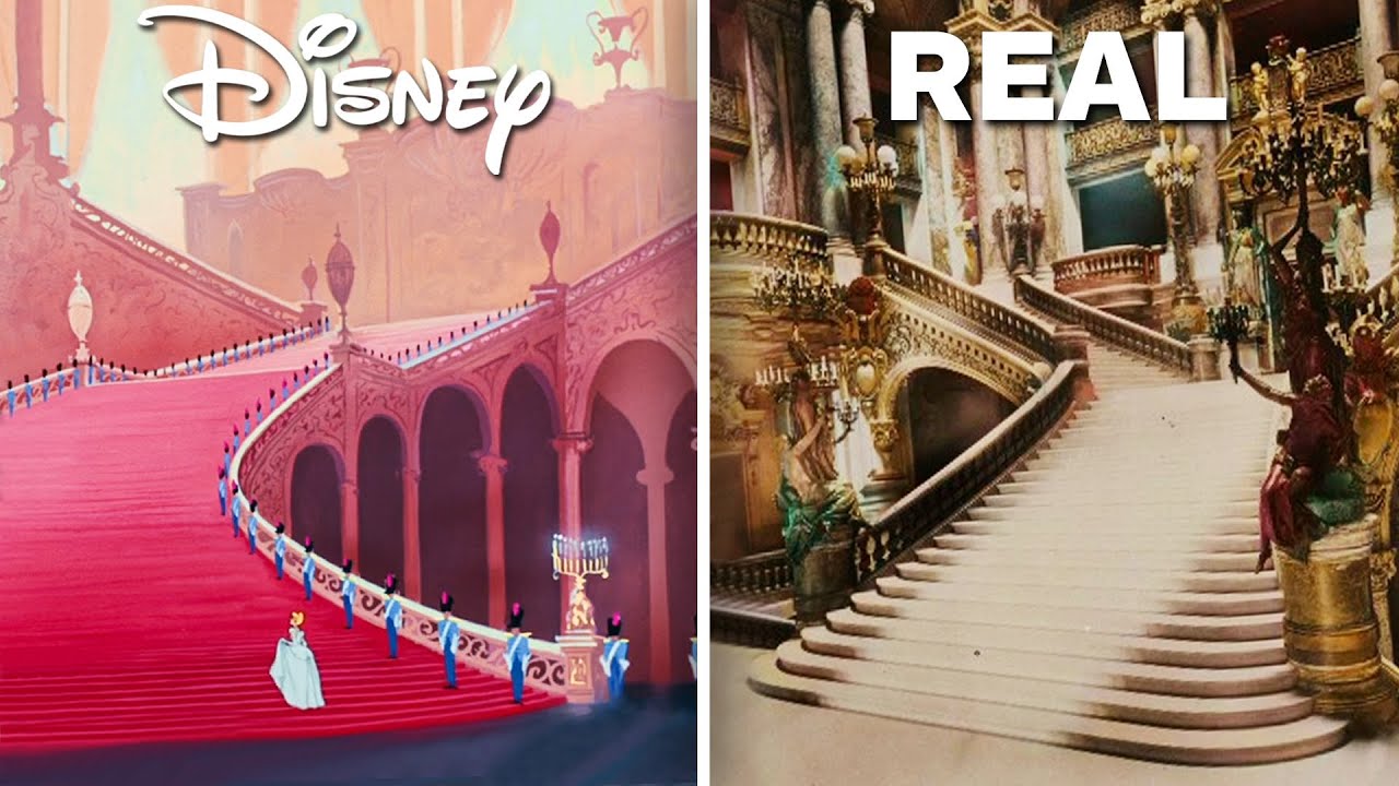 Expert Compares Disney Castle Interiors To Their Real-Life Inspiration