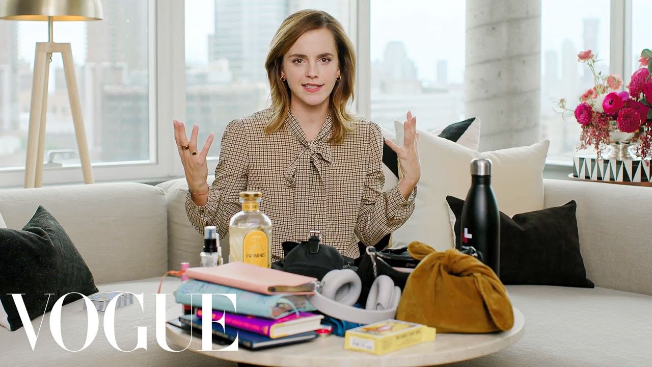 Inside Emma Watson's Prada Backpack | In The Bag 