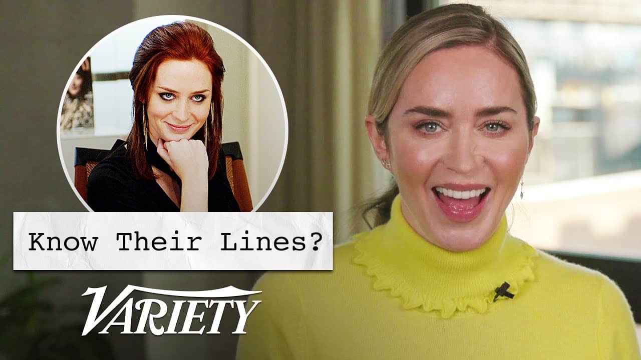 Does Emily Blunt Know Her Lines From Her Most Famous Movies?