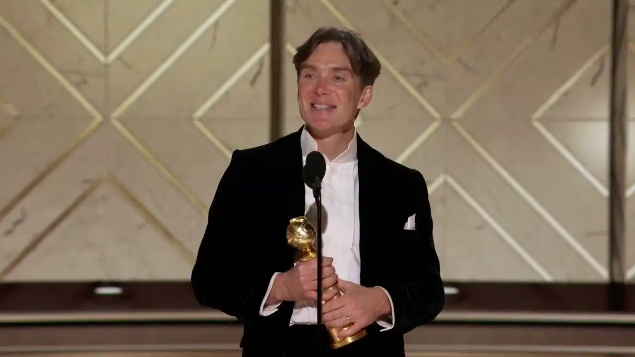 Cillian Murphy Wins Best Male Actor – Motion Picture – Drama I 81st Annual Golden Globes