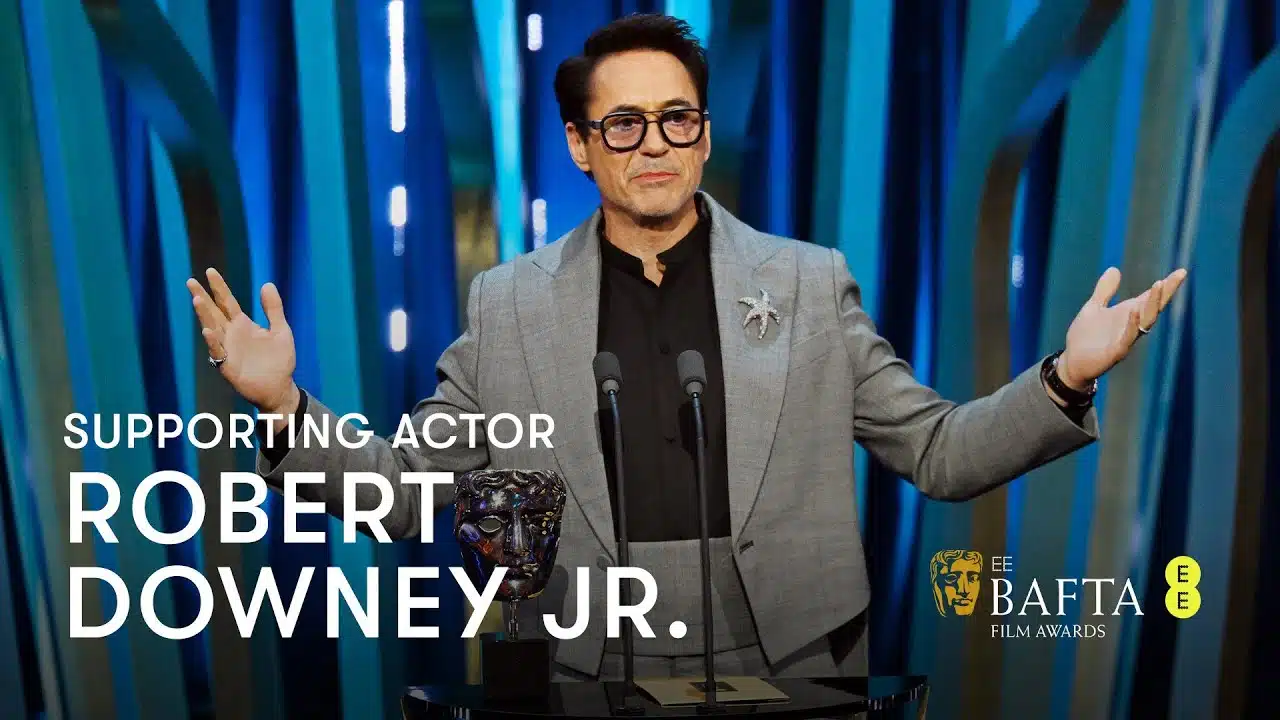 Robert Downey Jr. wins Supporting Actor for his role in Oppenheimer | EE BAFTA Film Awards 2024