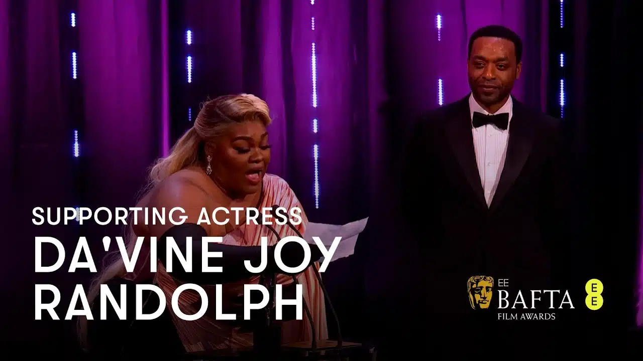 Da’Vine Joy Randolph’s emotional speech as she wins Supporting Actress | EE BAFTA Film Awards 2024