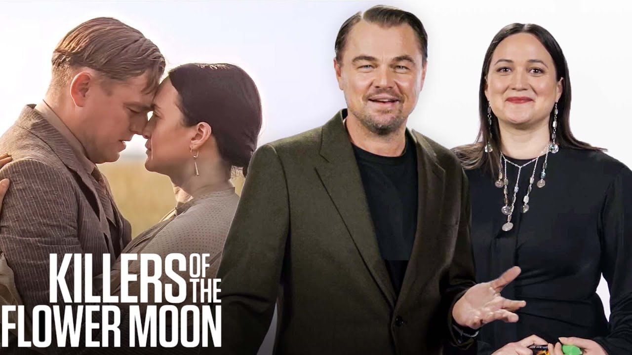 Leonardo DiCaprio & Lily Gladstone Break Down ‘Killers of the Flower Moon’ Table Scene