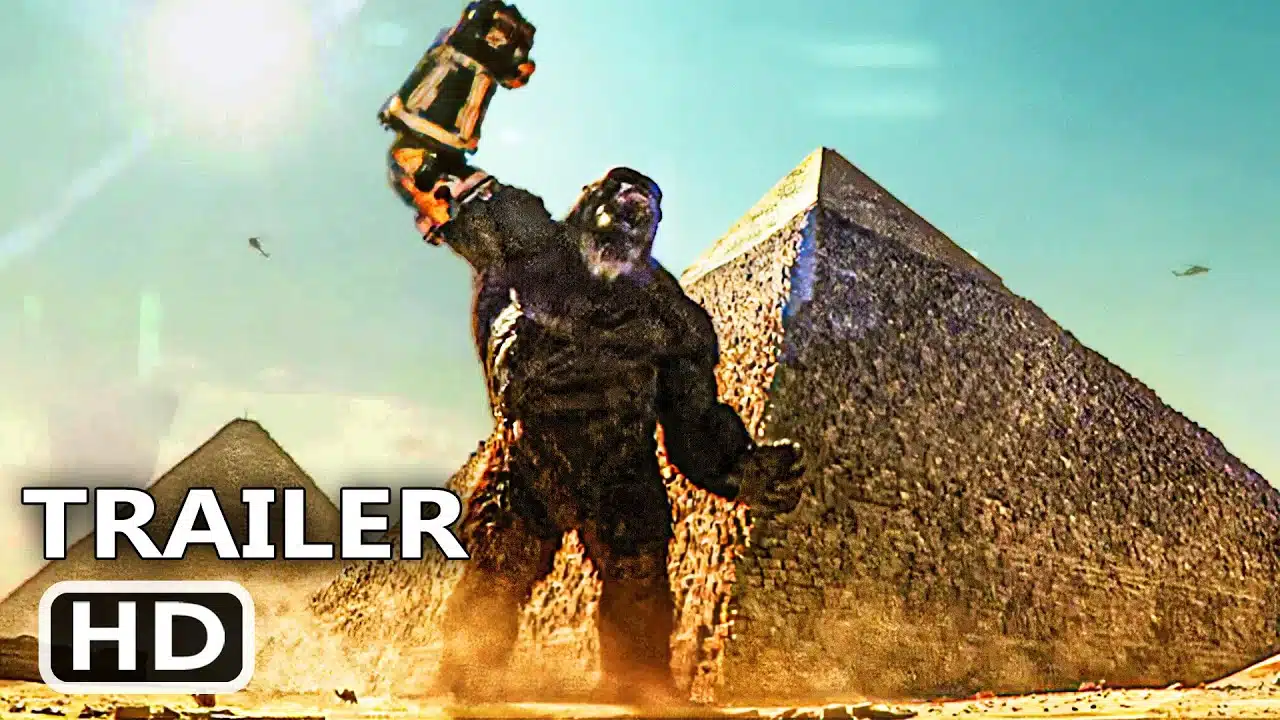 GODZILLA X KONG THE NEW EMPIRE “Kong Destroys Pyramids” Trailer (2024)