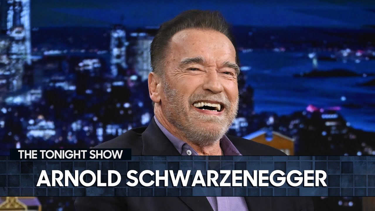 Arnold Schwarzenegger on Jimmy’s Hilarious Cigar Moment and Baking Cookies for His Farm Animals