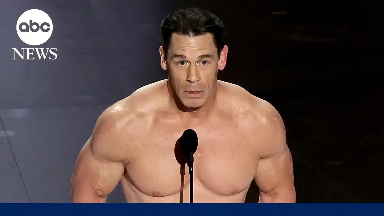 Oscars 2024: Nearly naked John Cena presents award for Costume Design