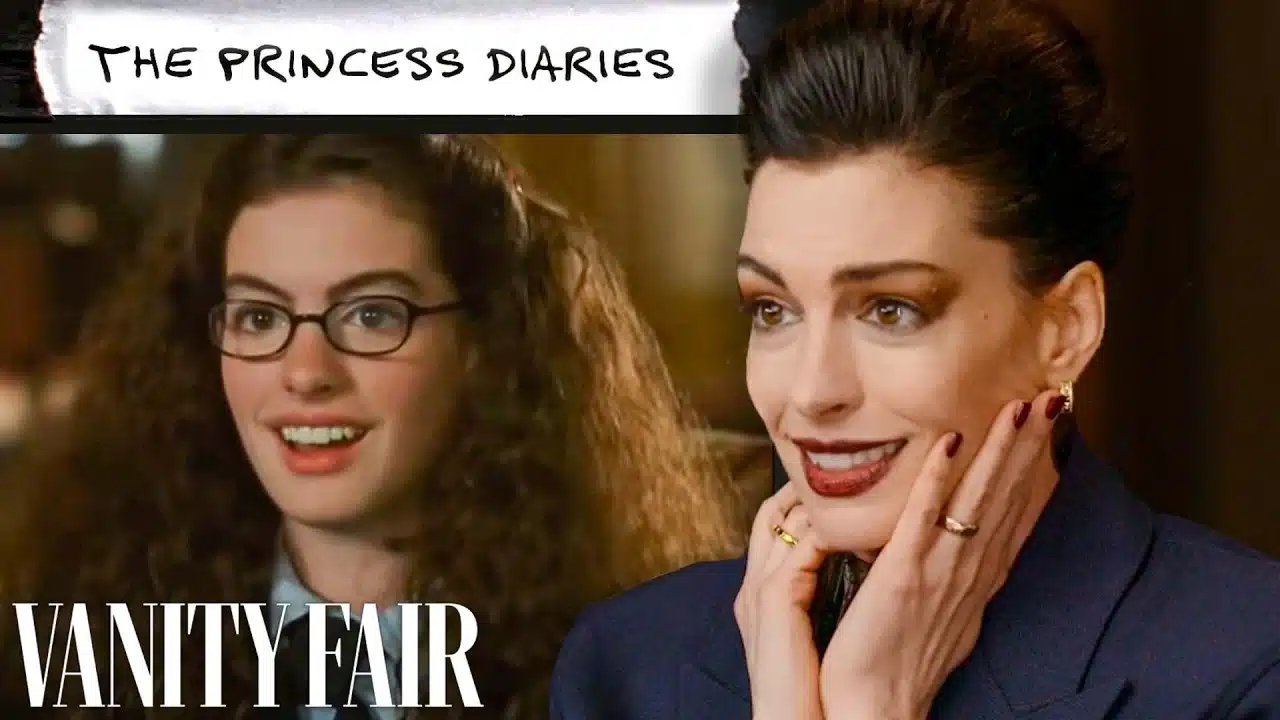 Anne Hathaway Rewatches The Princess Diaries, The Devil Wears Prada & More 