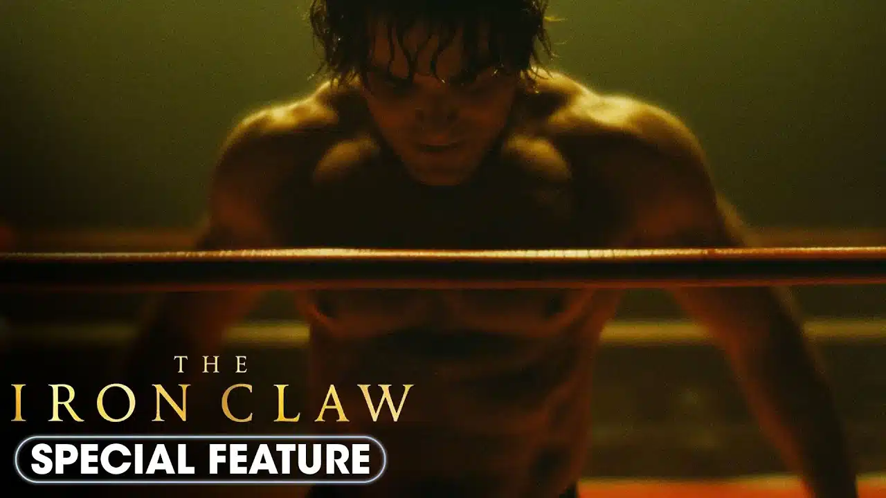 The Iron Claw (2023) Special Feature ‘Training to be the Von Erich Brothers’ – Zac Efron