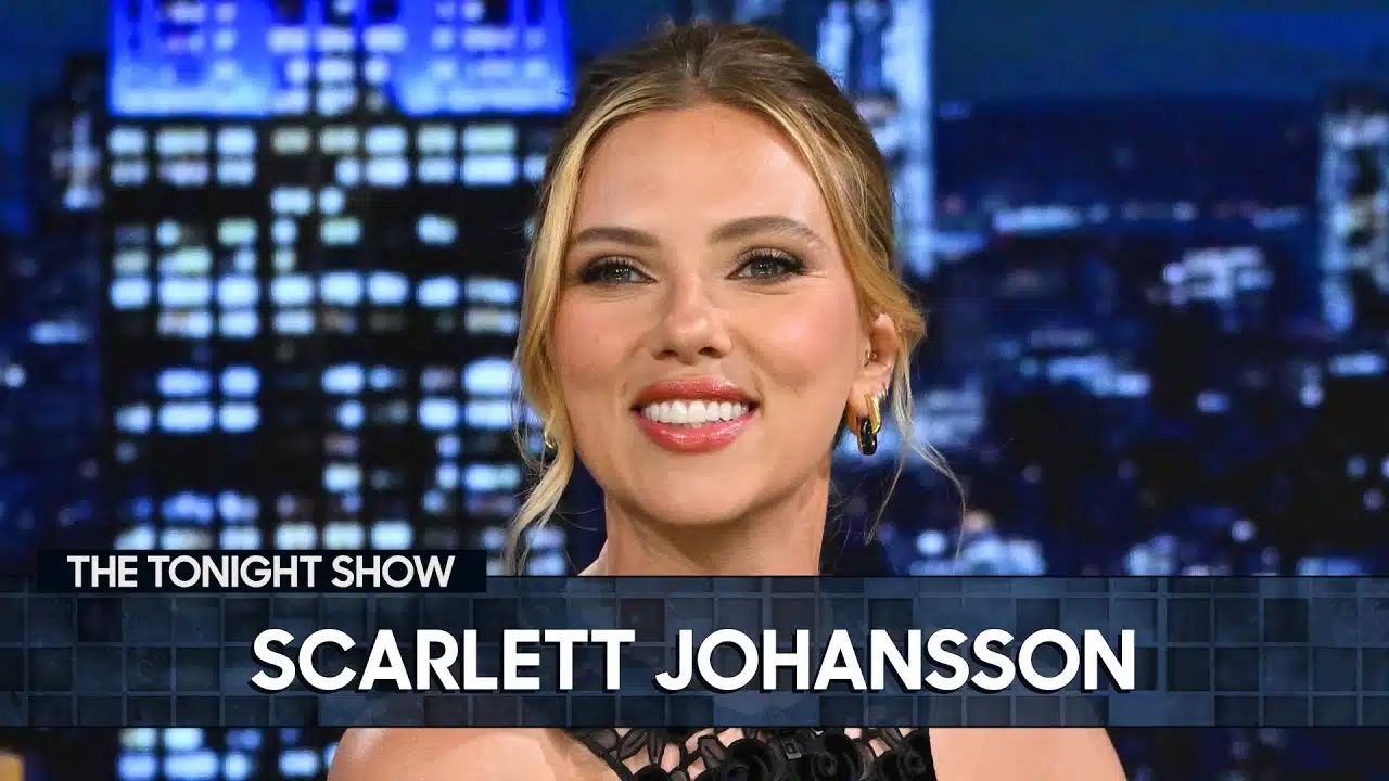 Scarlett Johansson Talks Not Wanting to go to Space, Reading Lines with Colin Jost 